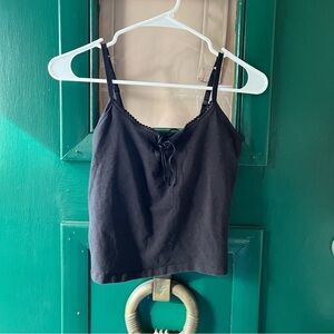 Black Women's Camisole Top